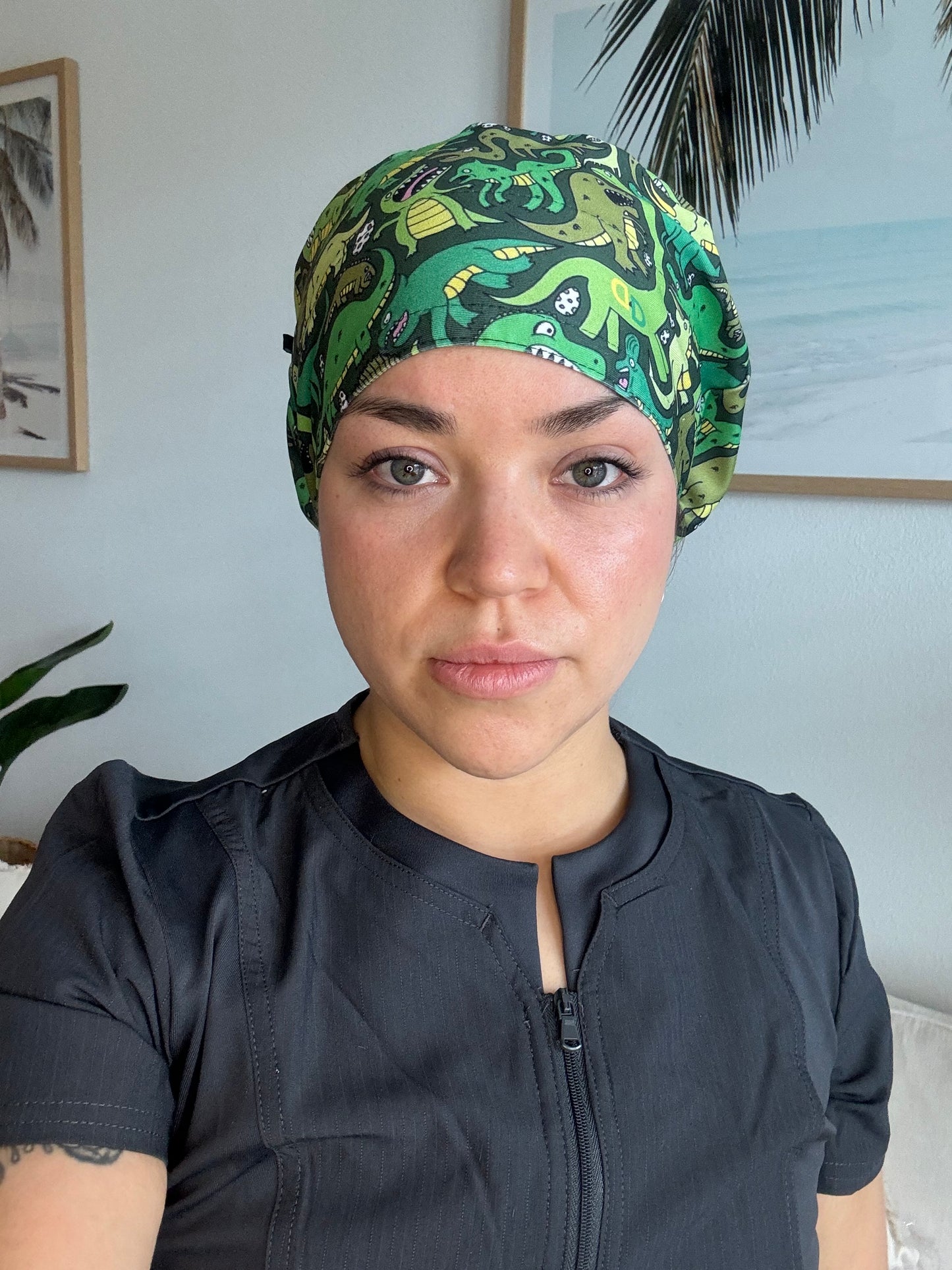 Scrub Hat - Dinosaurs
