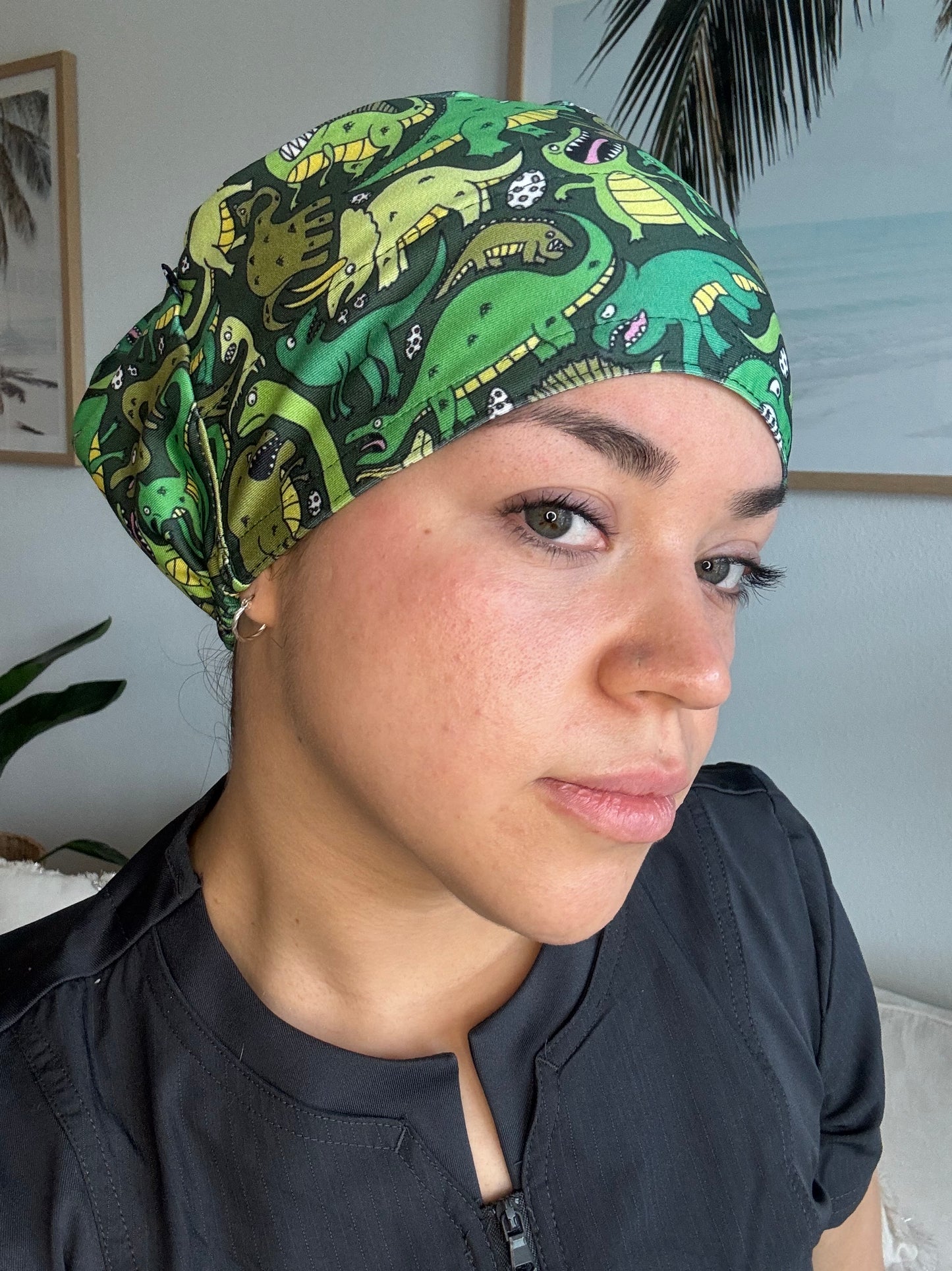 Scrub Hat - Dinosaurs