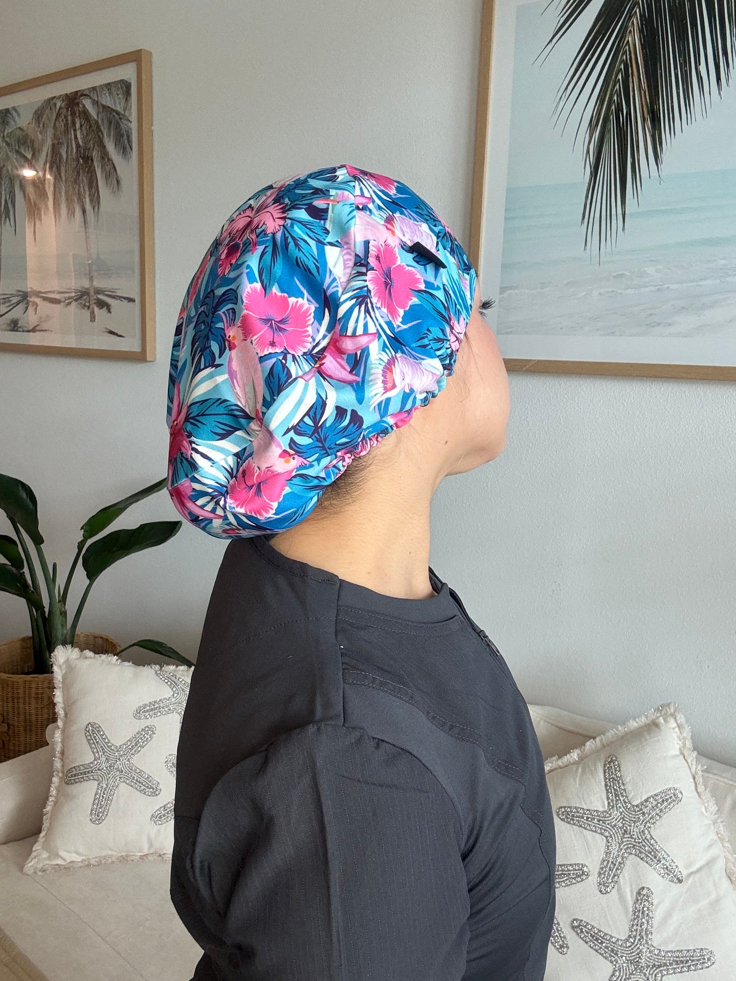 Scrub Hat - Orquidea