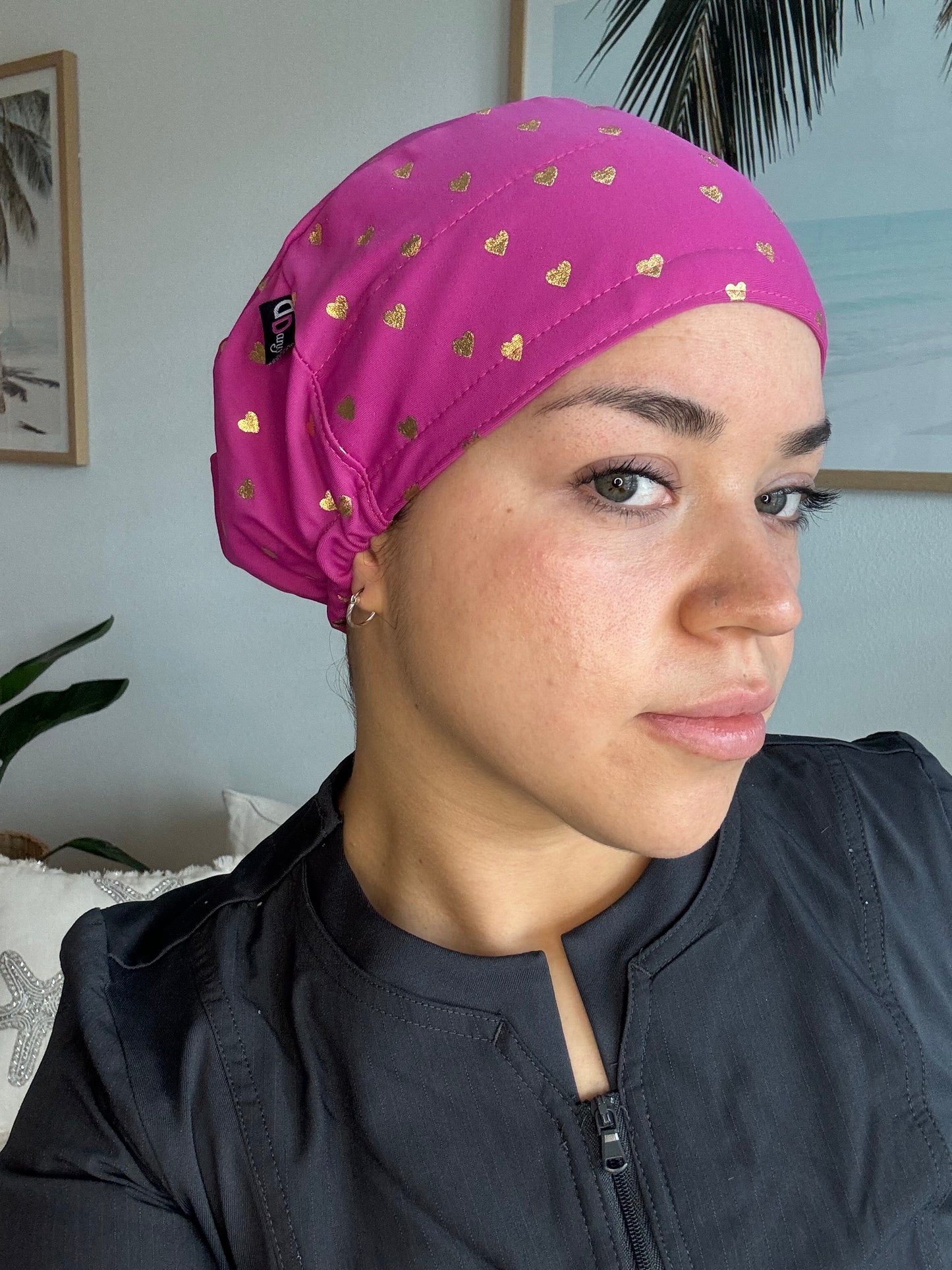 Scrub Hat - Hearts