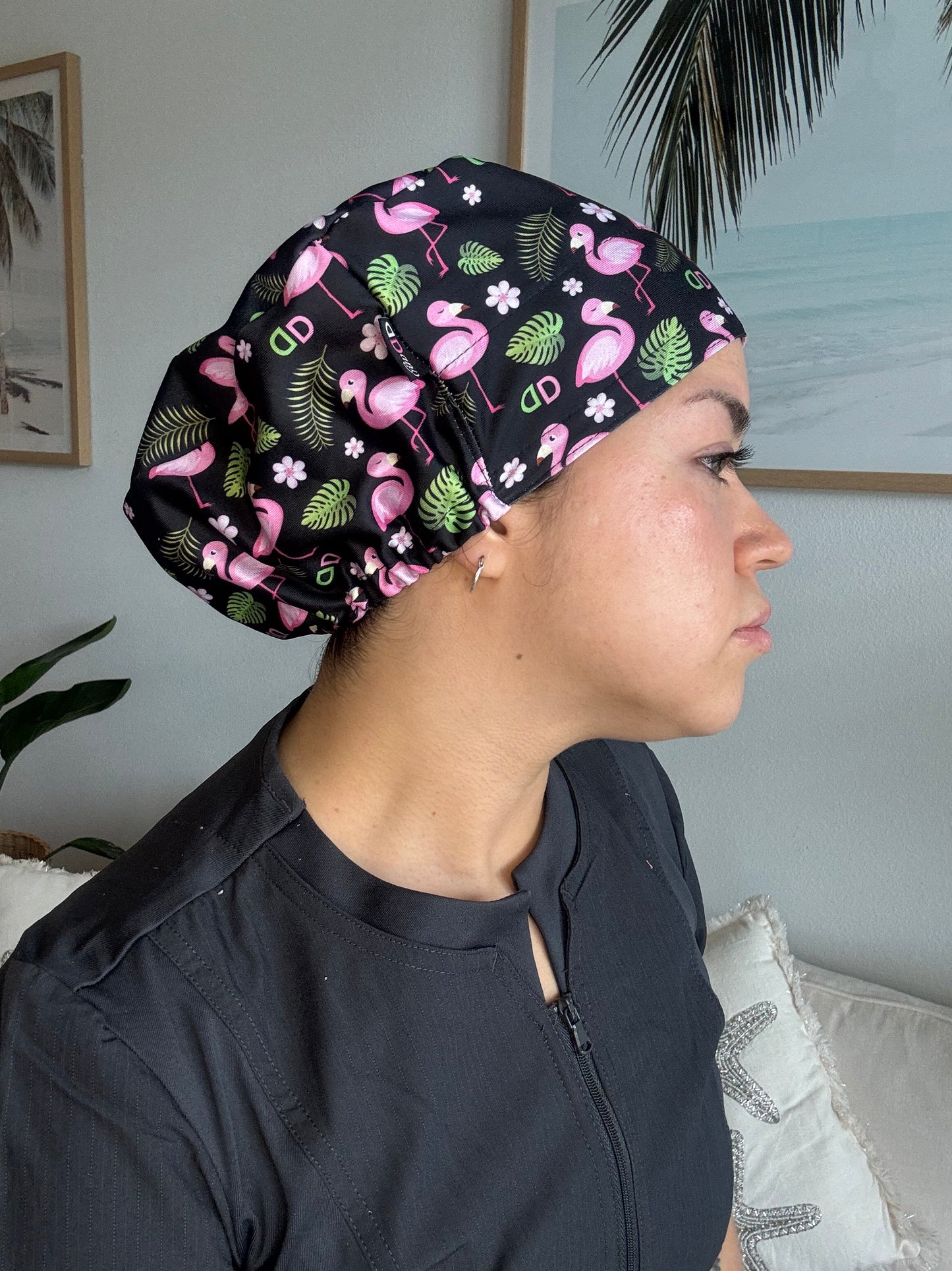 Scrub Hat - Flamingo