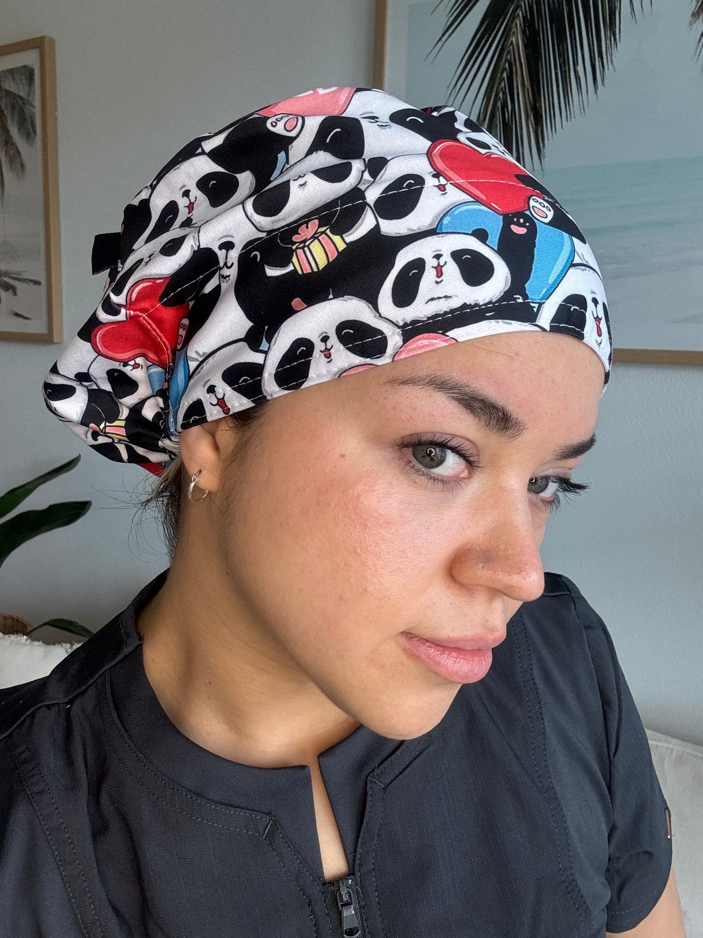 Scrub Hat - Panda