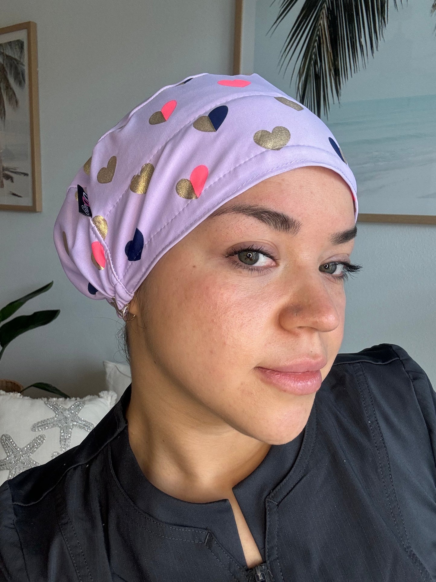 Scrub Hat - Lilac Glow