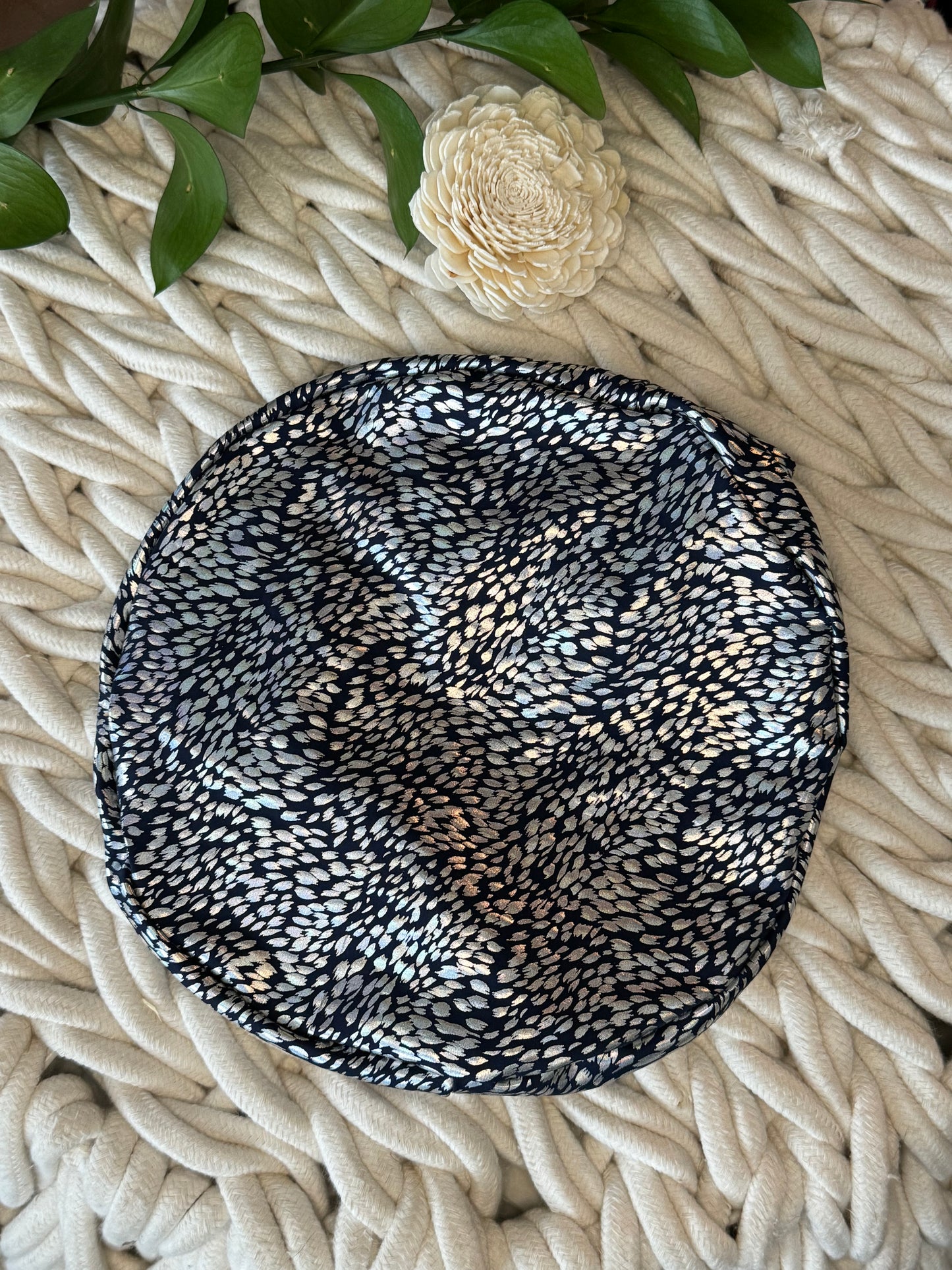 Scrub Hat - Blue Print Glow