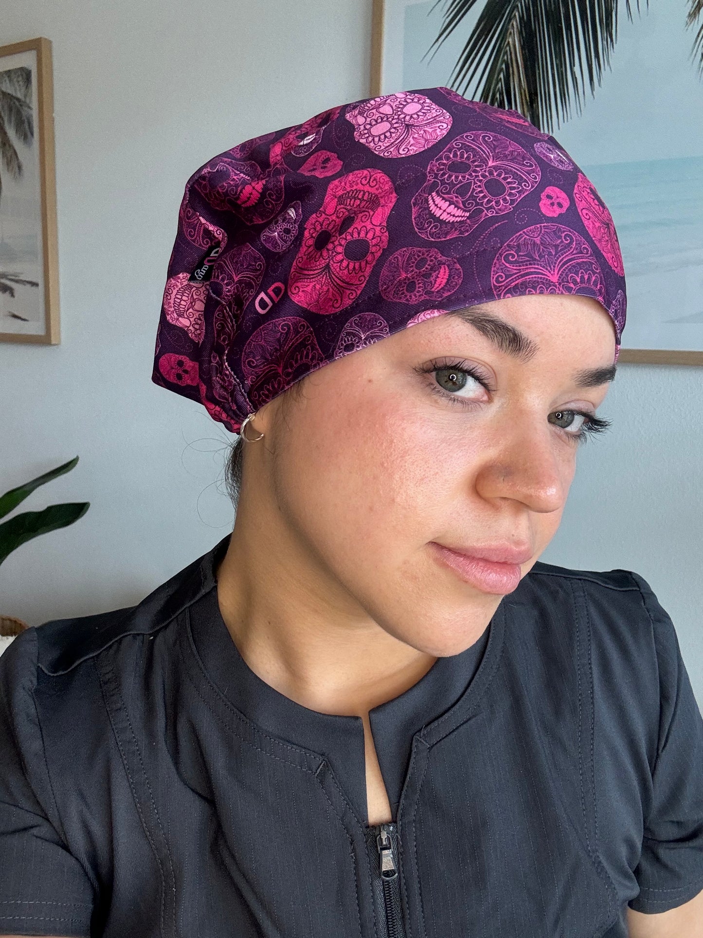 Scrub Hat - Skull