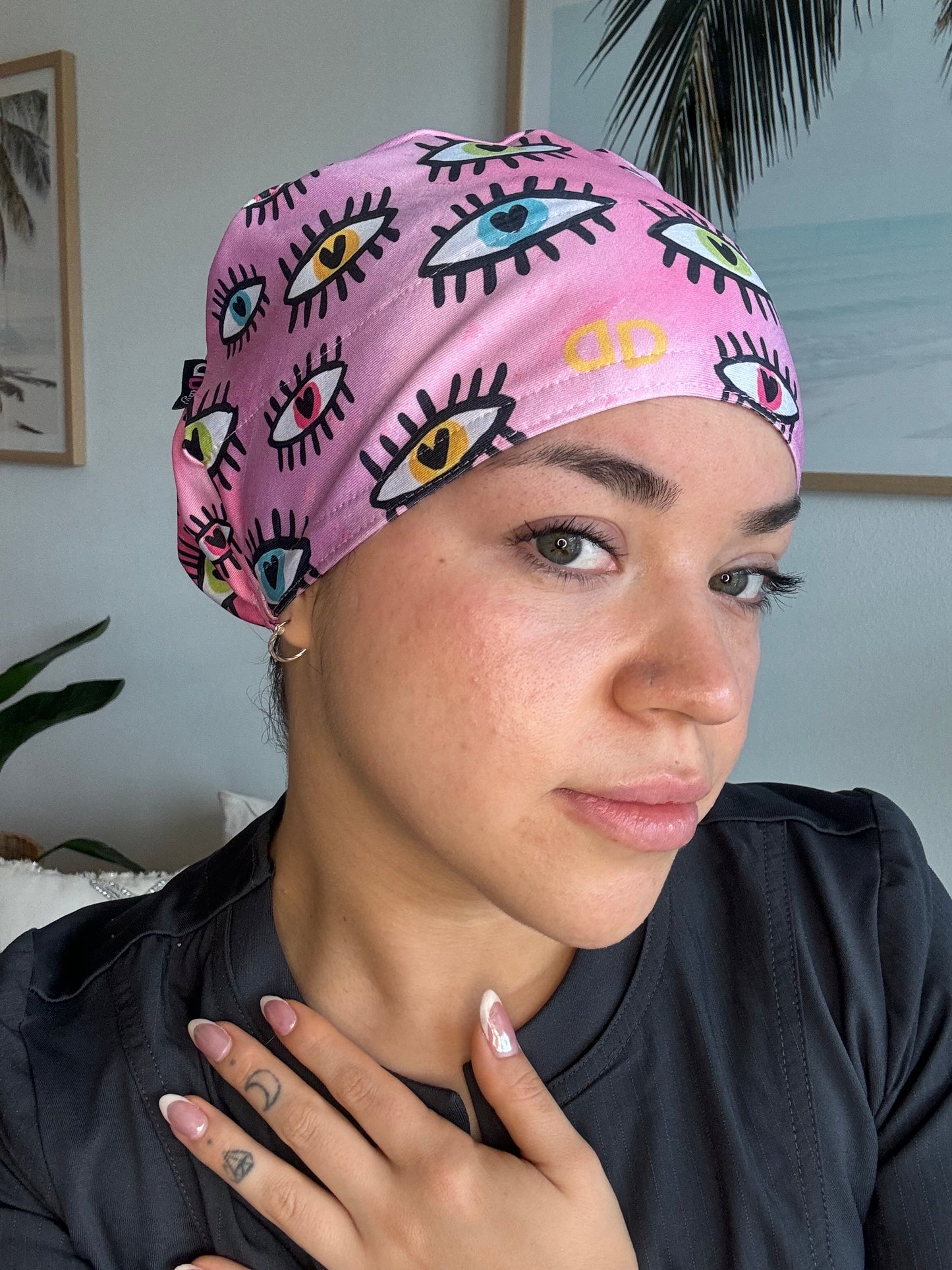 Scrub Hat - Eyes