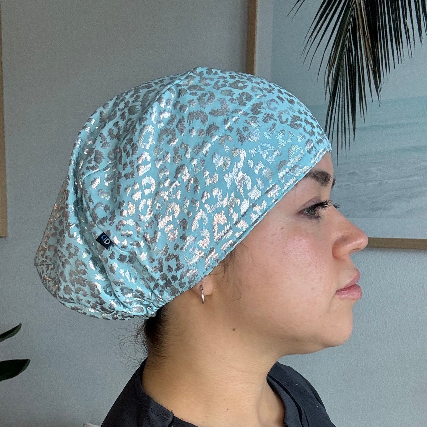 Scrub Hat - Aqua Glow