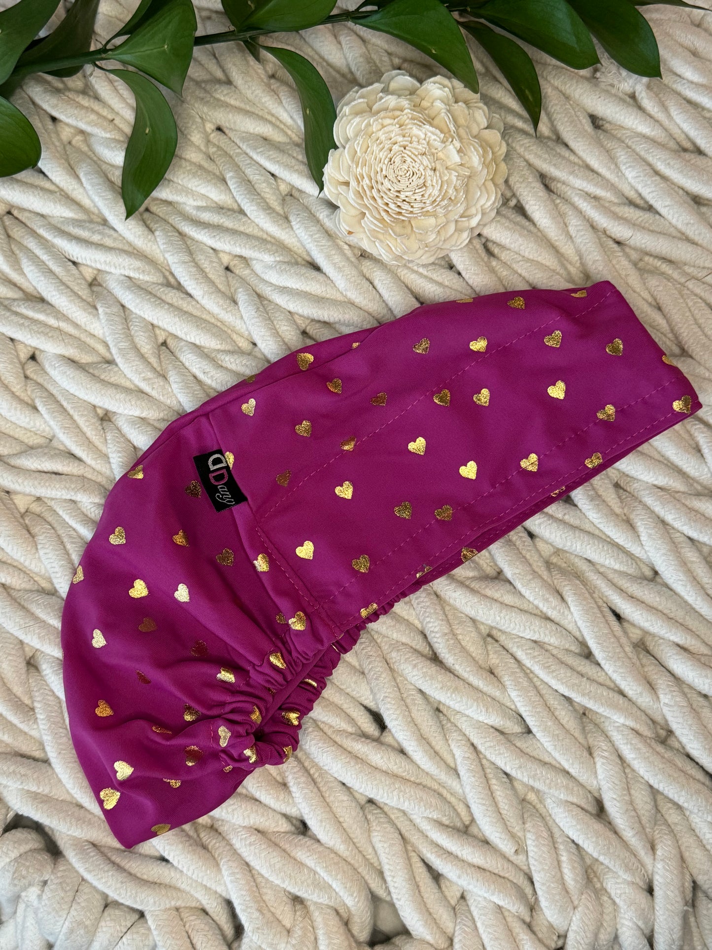 Scrub Hat - Hearts