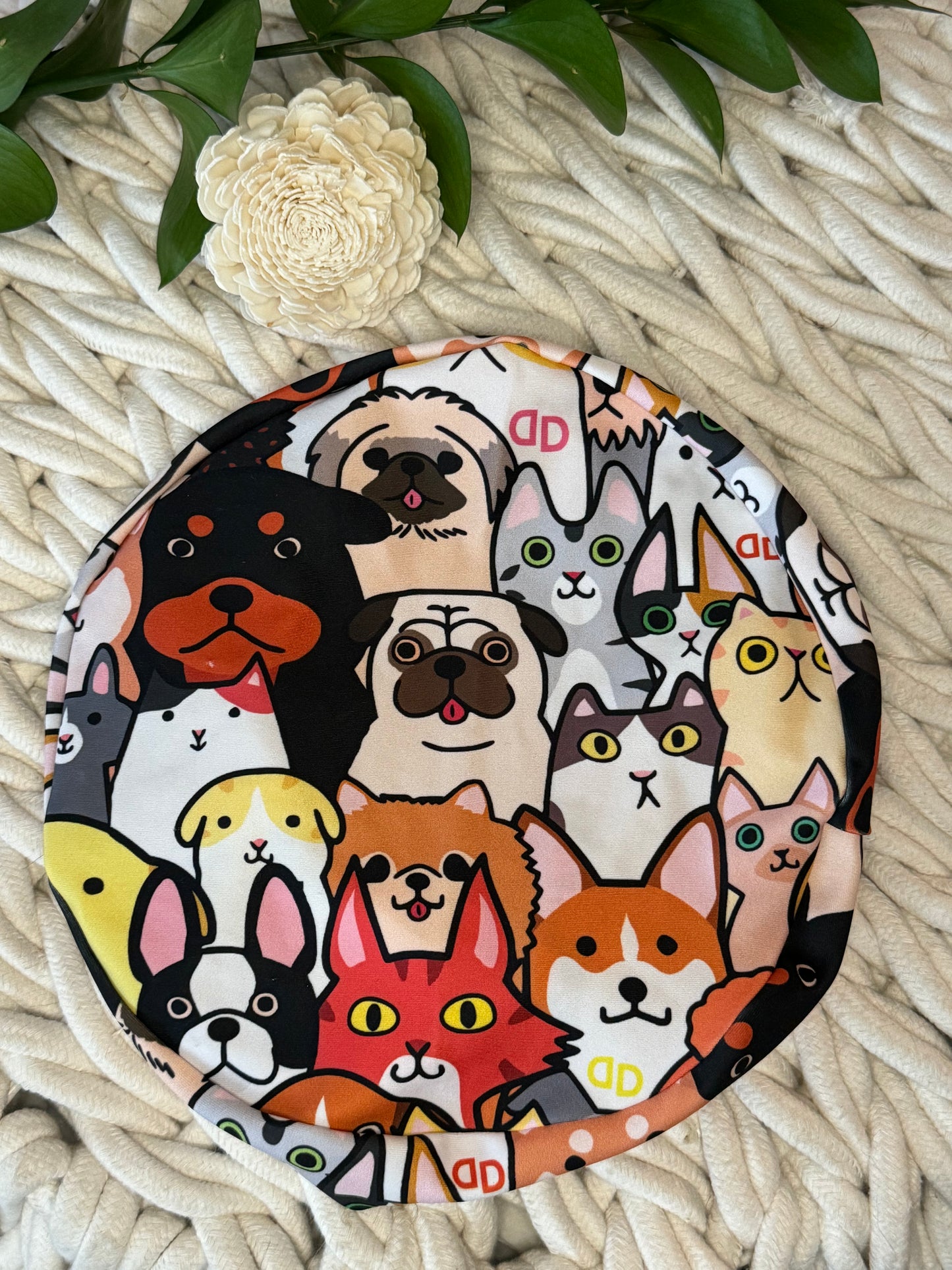 Scrub Hat - Cats & Dogs