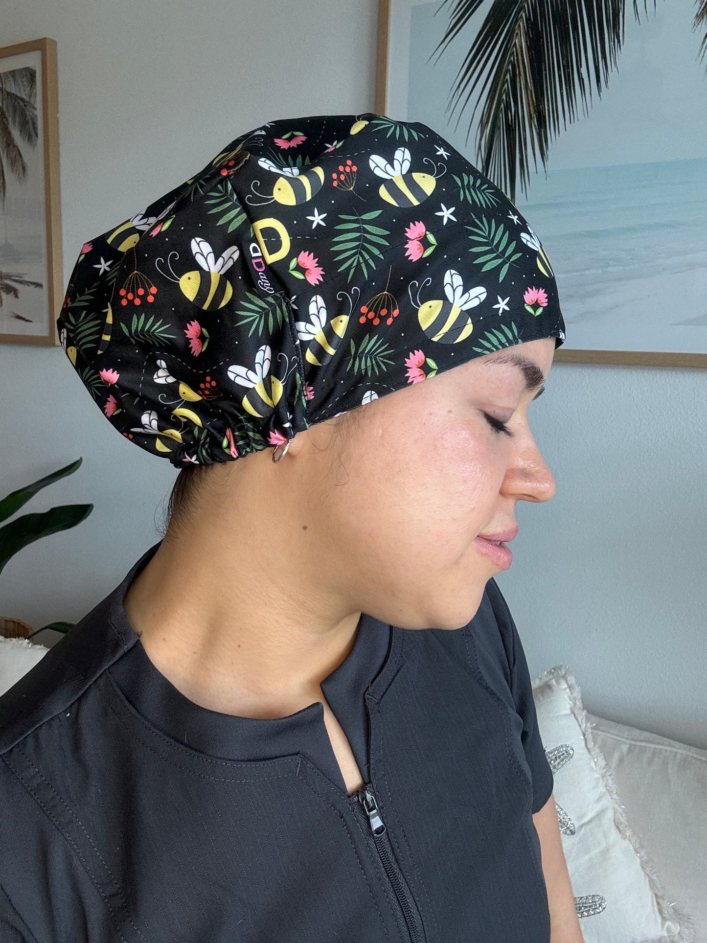 Scrub Hat - Bees
