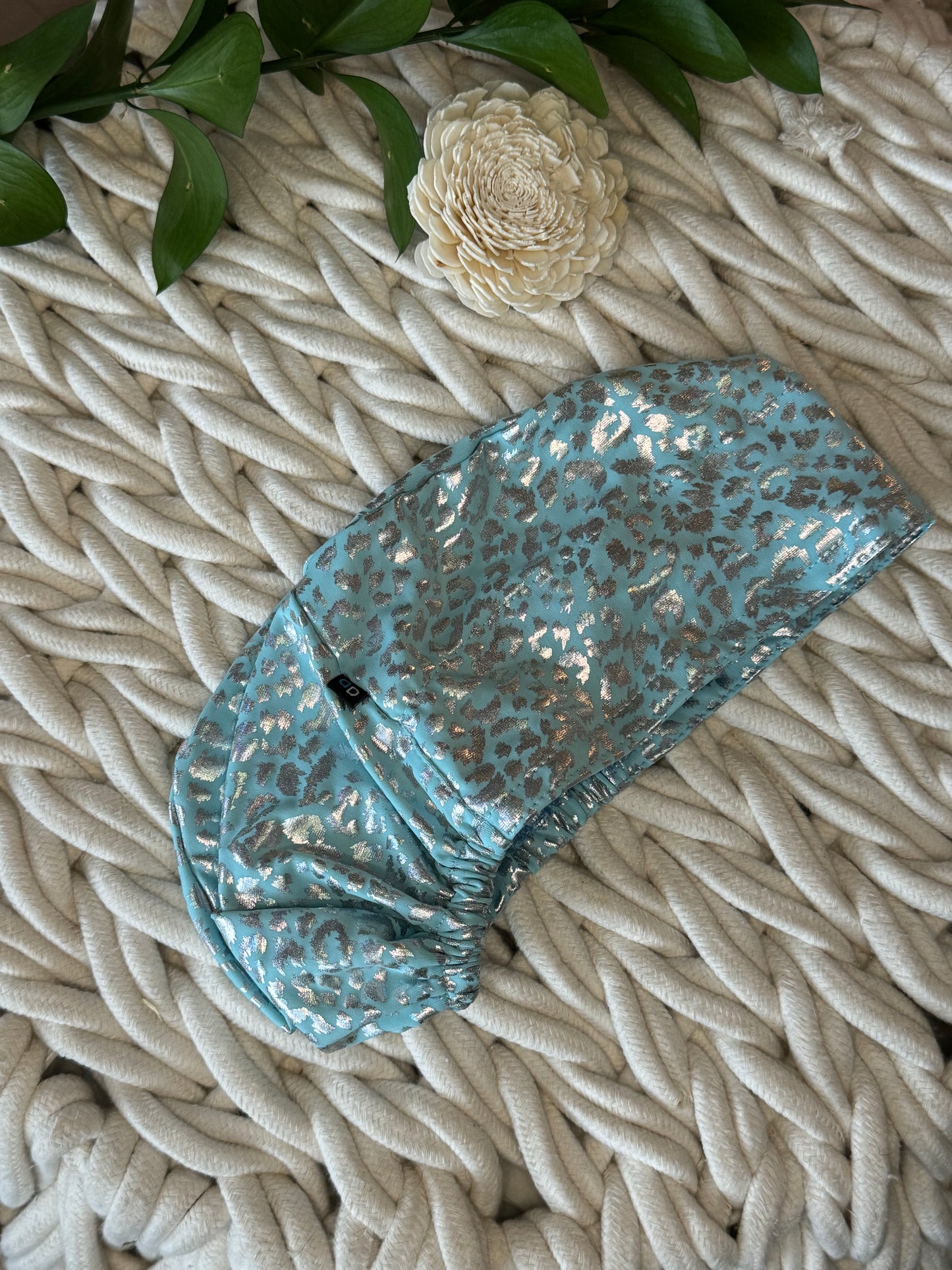 Scrub Hat - Aqua Glow