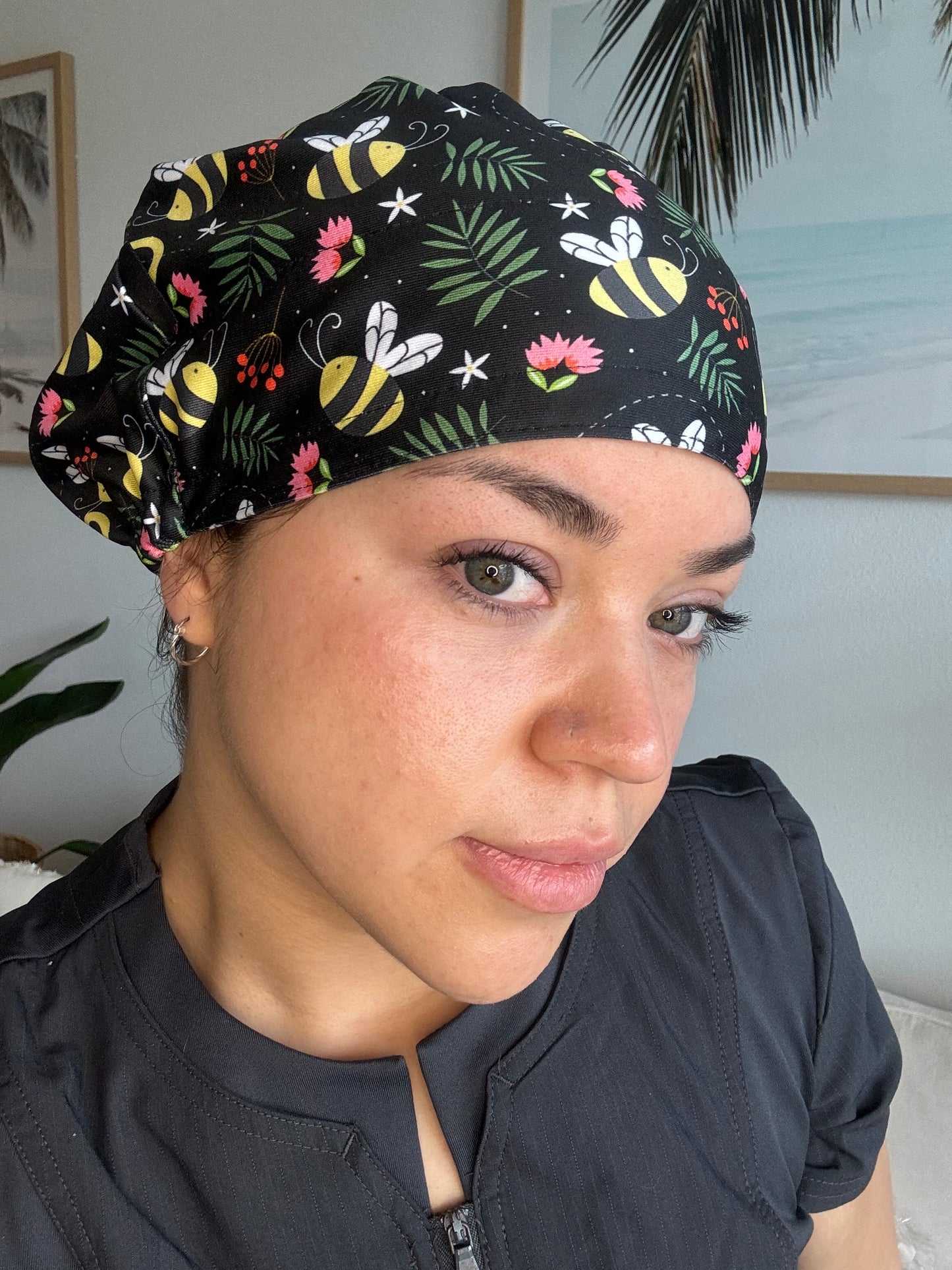 Scrub Hat - Bees