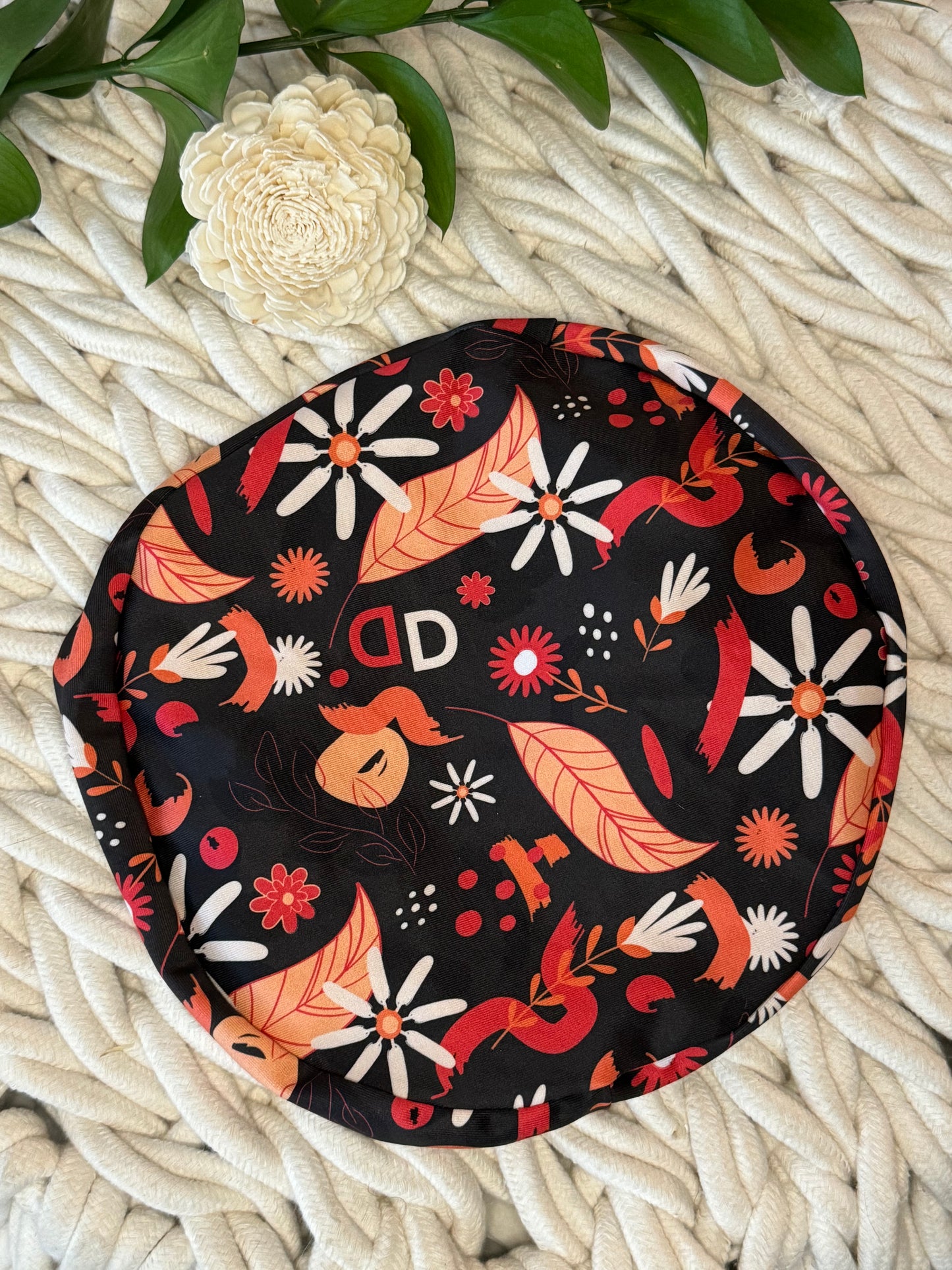 Scrub Hat - Abstracto Red