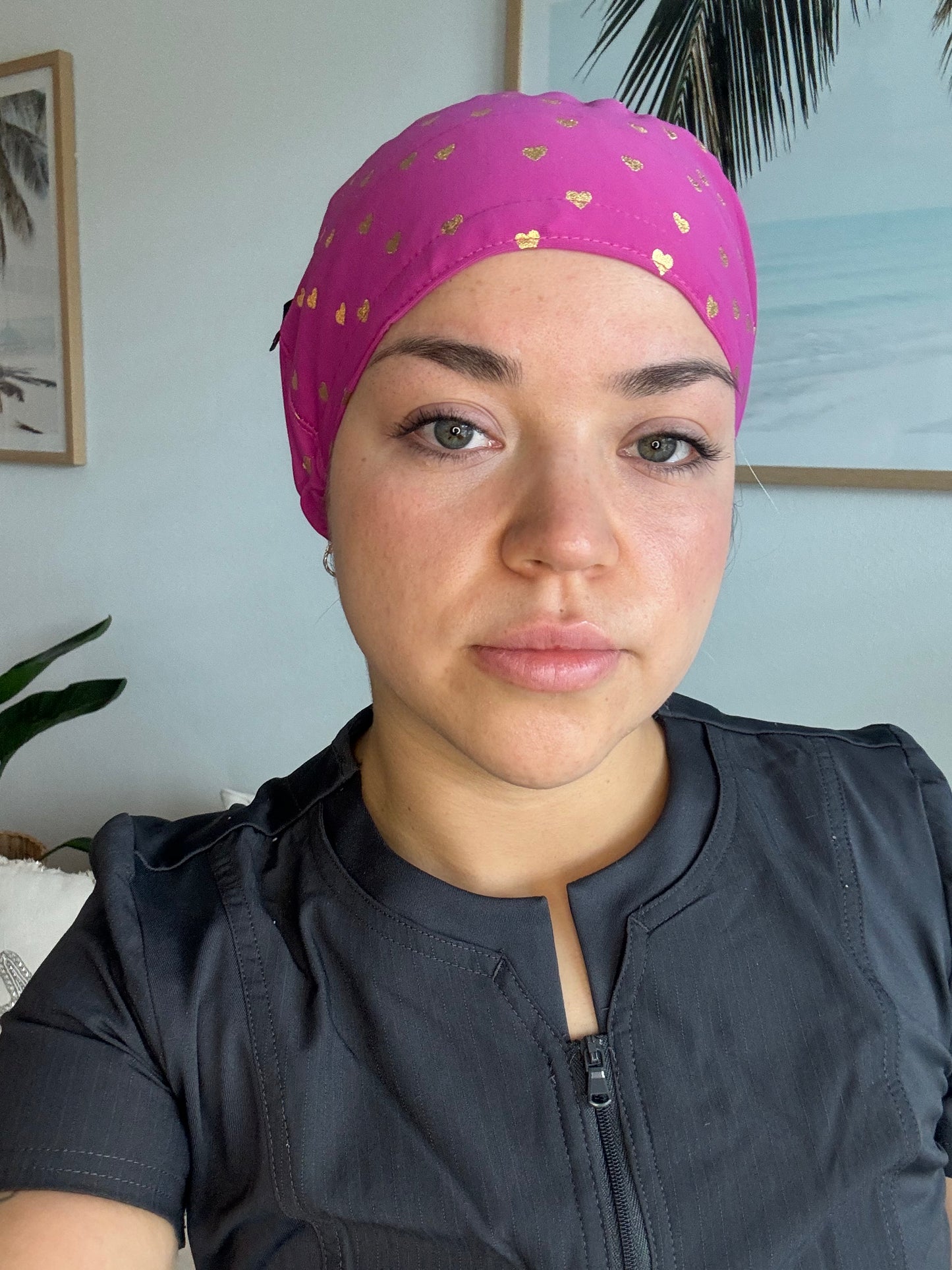 Scrub Hat - Hearts