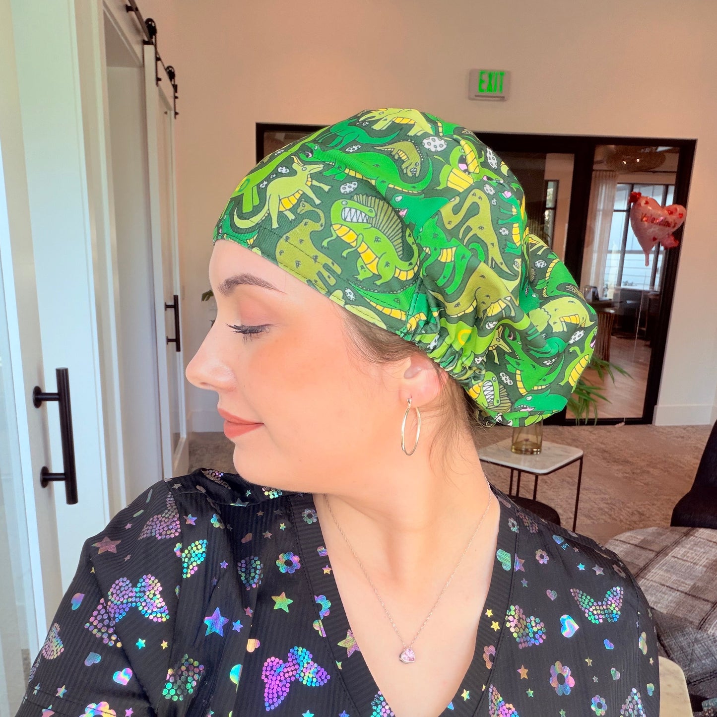 Scrub Hat - Dinosaurs