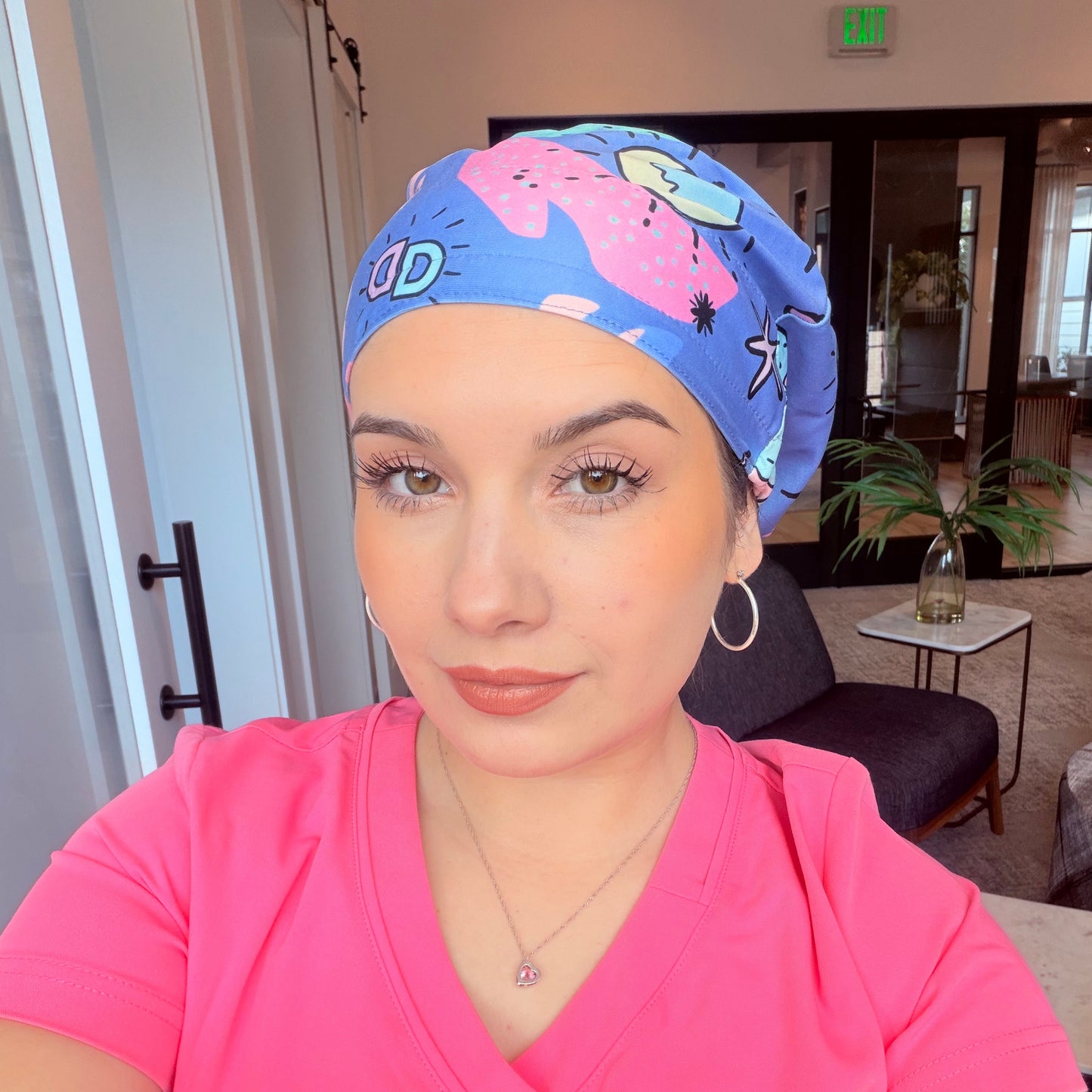 Scrub Hat - Planets