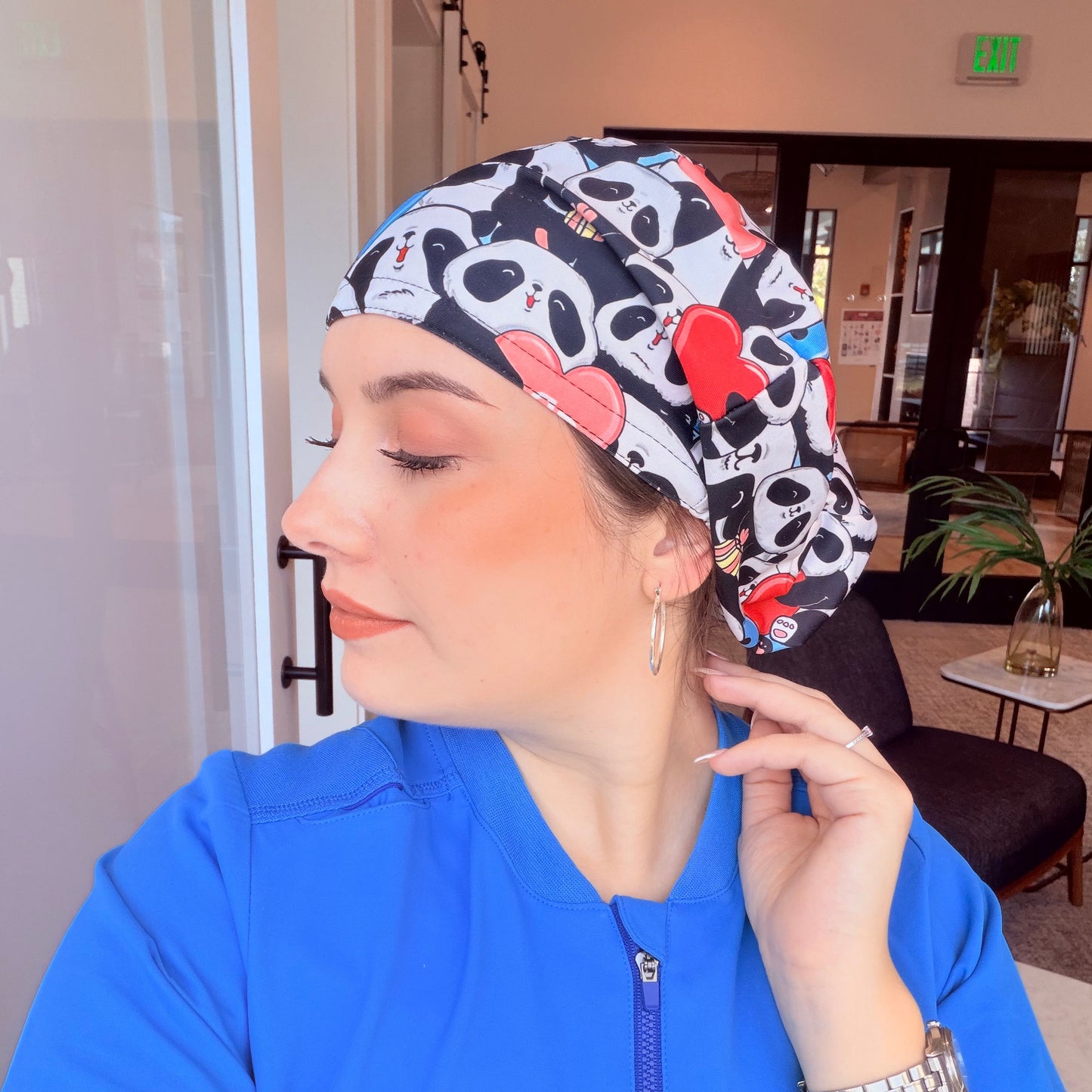 Scrub Hat - Panda