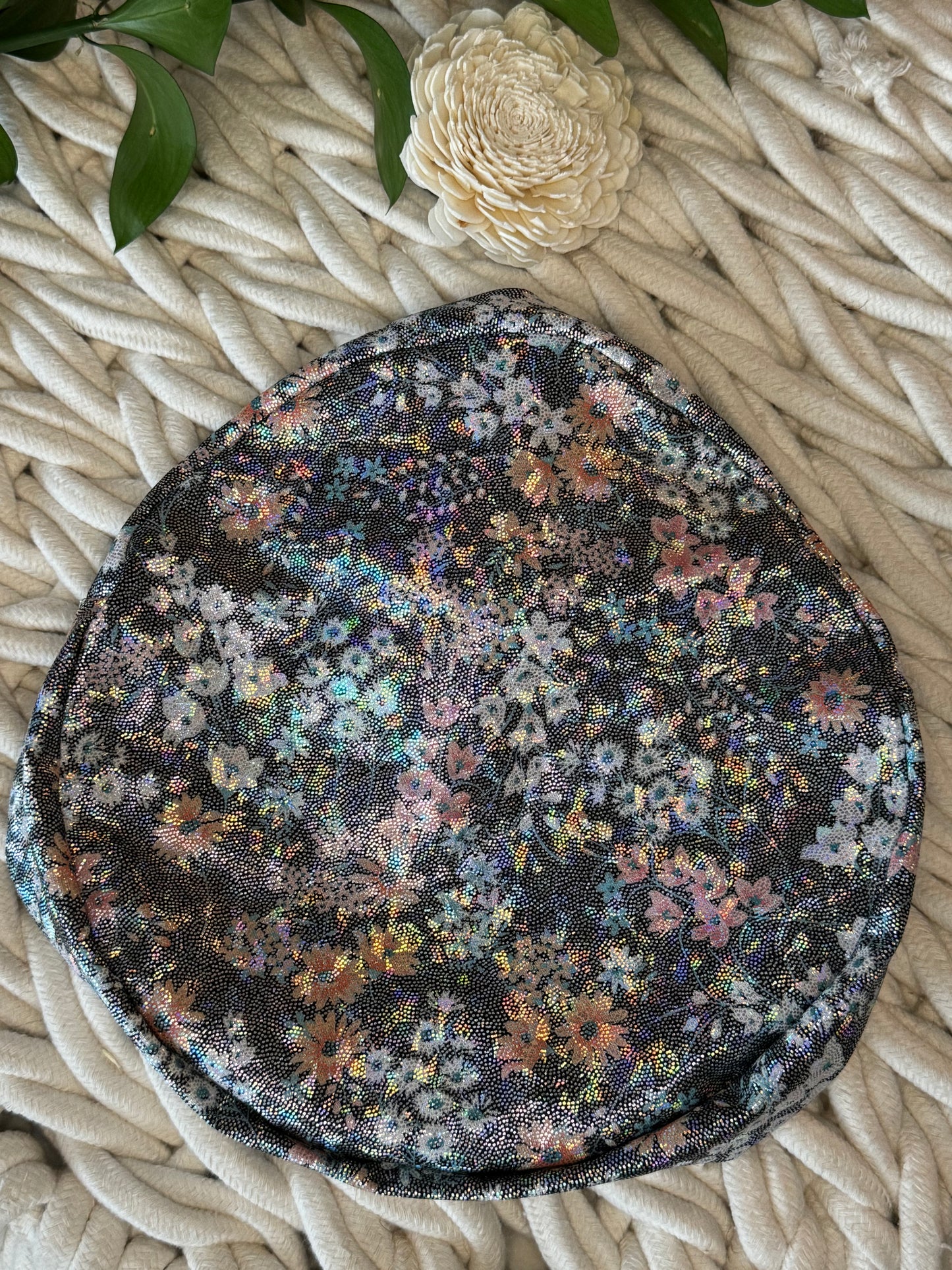 Scrub Hat - Flowers Glow