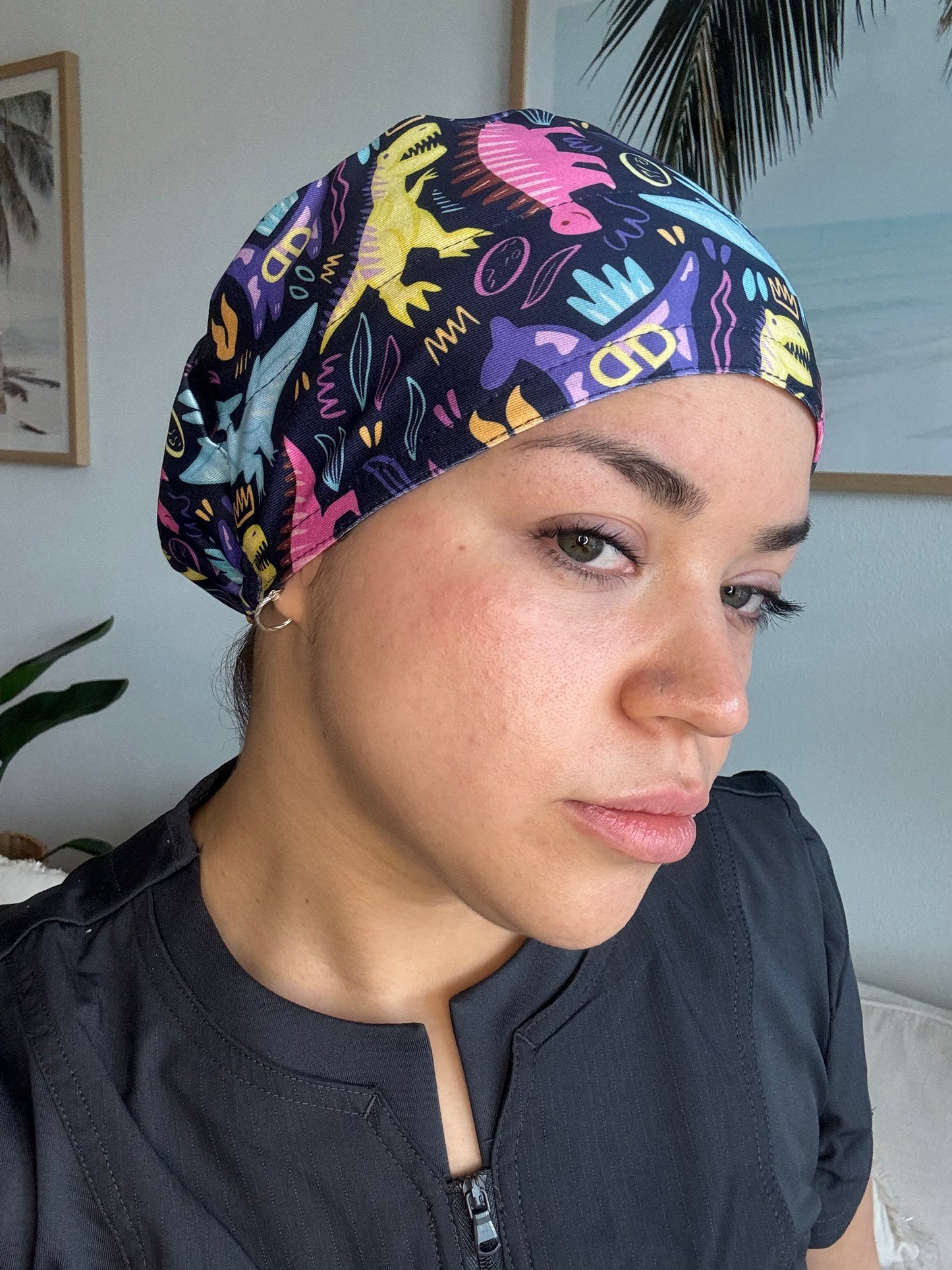 Scrub Hat - Colors Dinosaurs