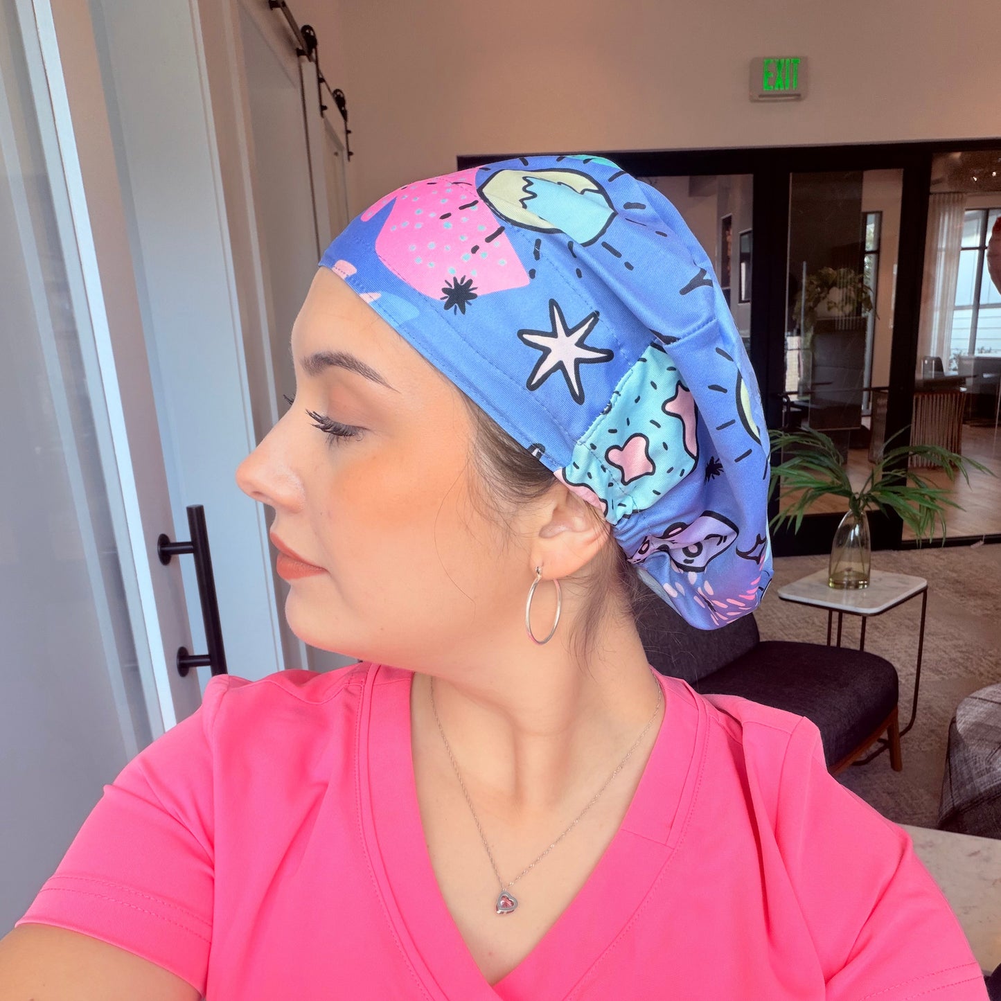 Scrub Hat - Planets