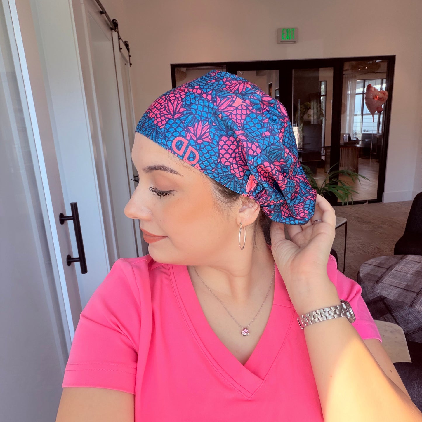 Scrub Hat - Pineapple