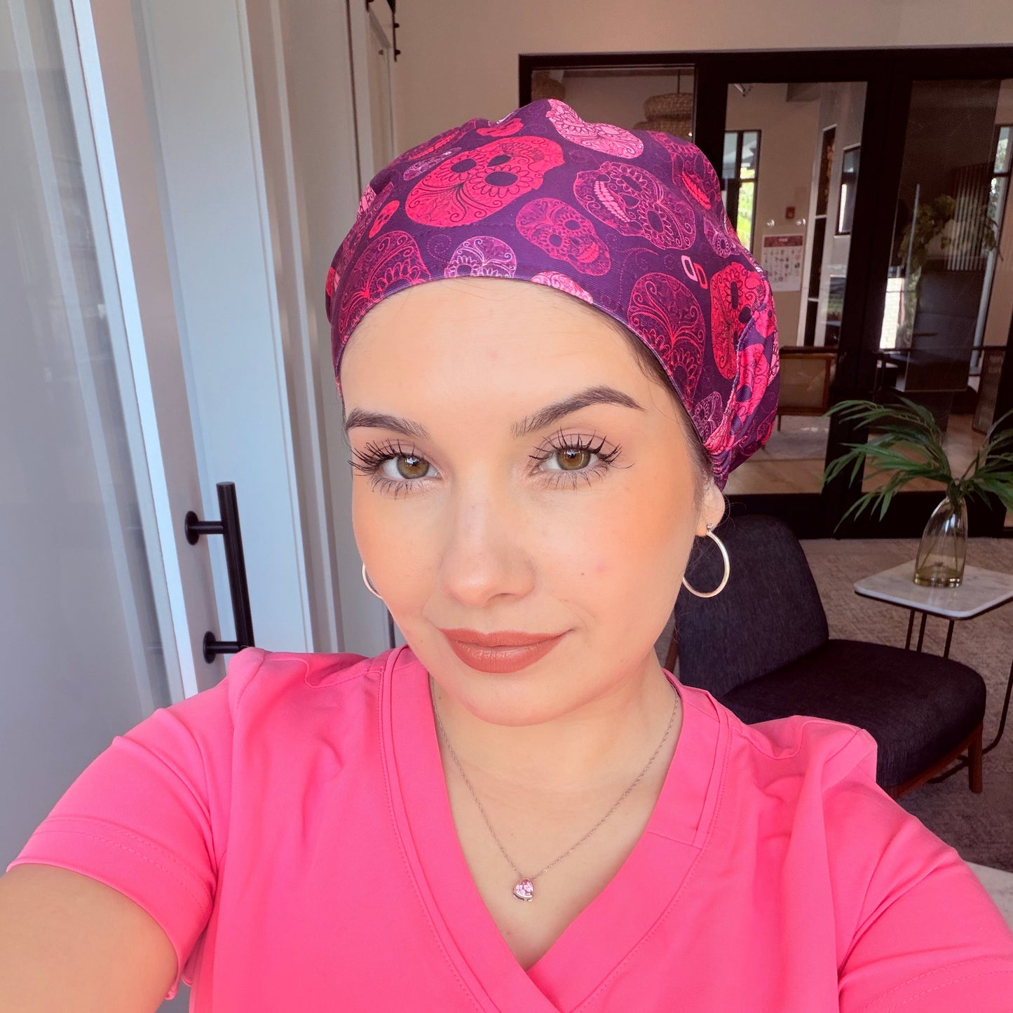Scrub Hat - Skull