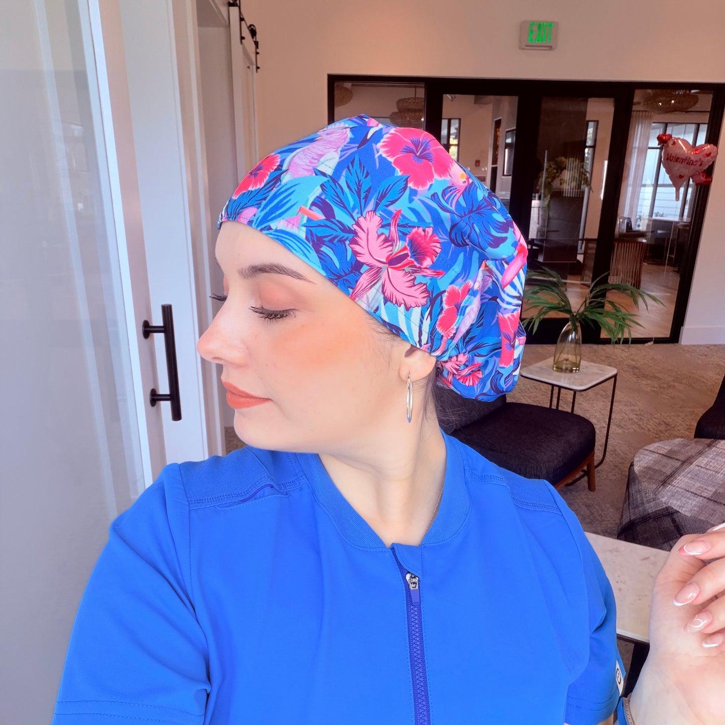 Scrub Hat - Orquidea