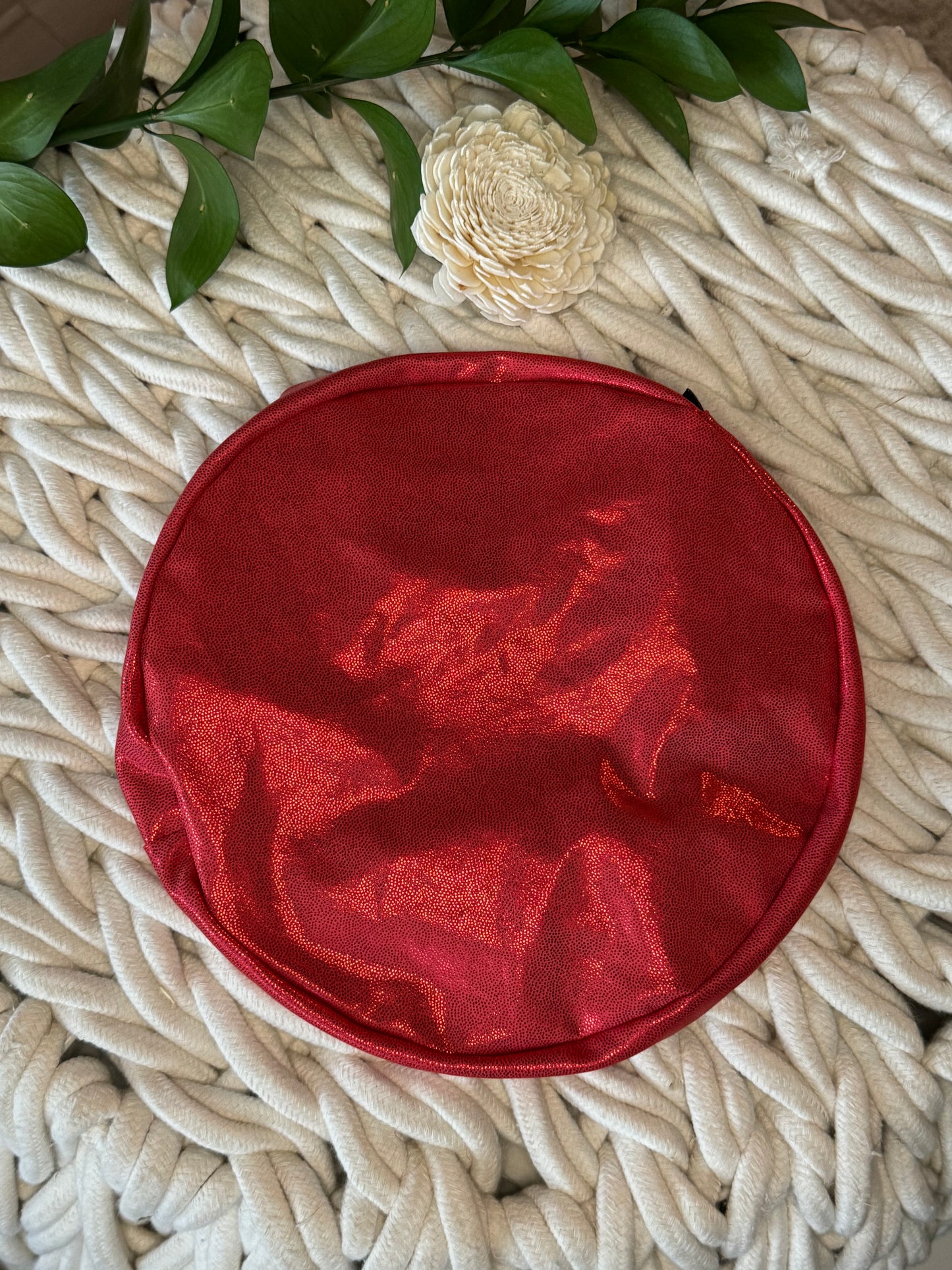 Scrub Hat - Red Glow