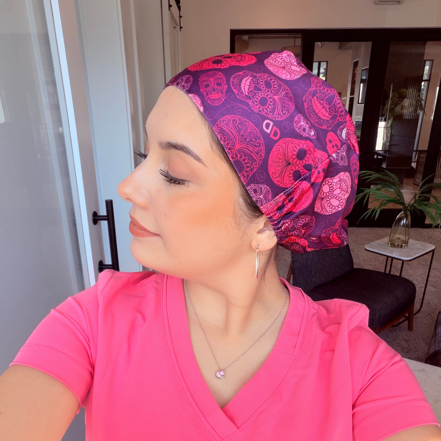Scrub Hat - Skull