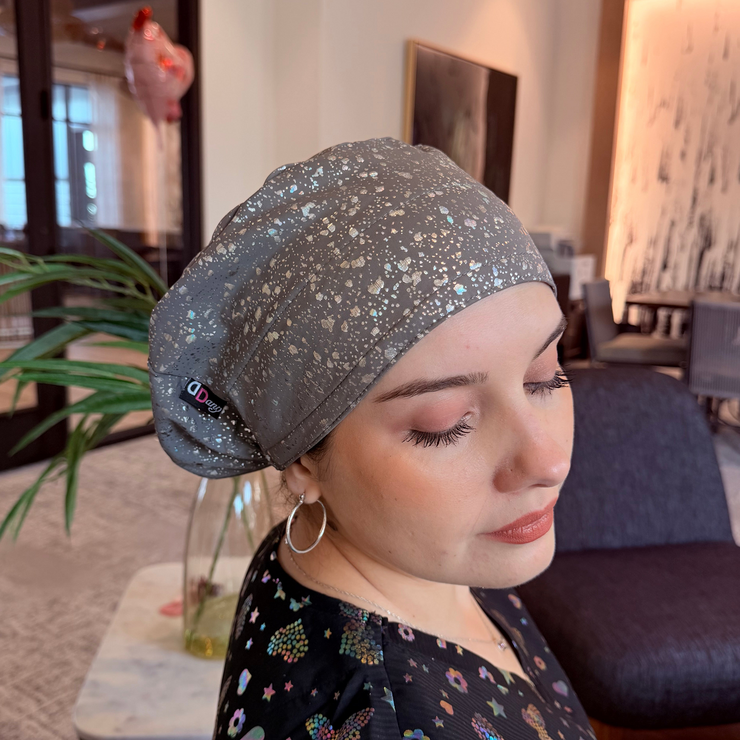 Scrub Hat - Flashes Glow