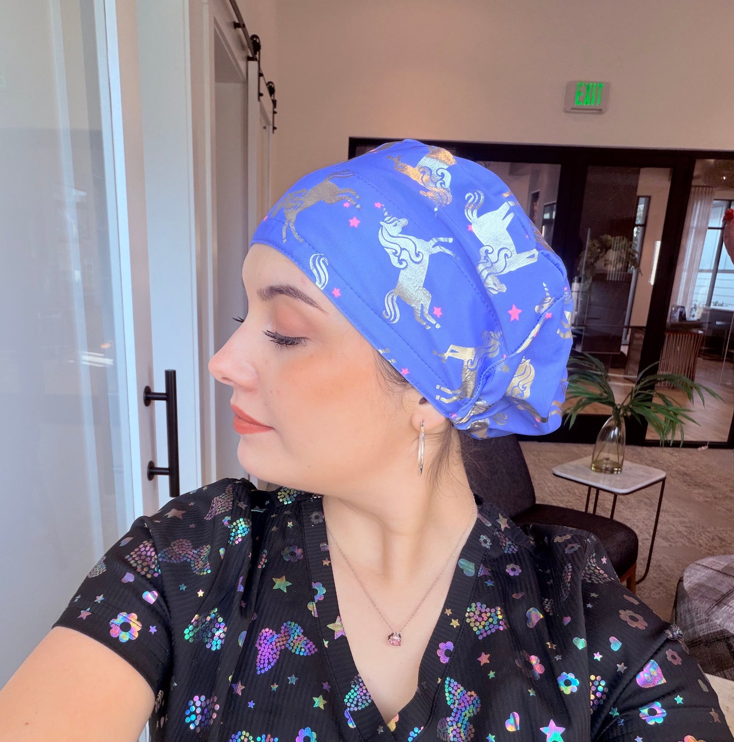 Scrub Hat - Unicorn