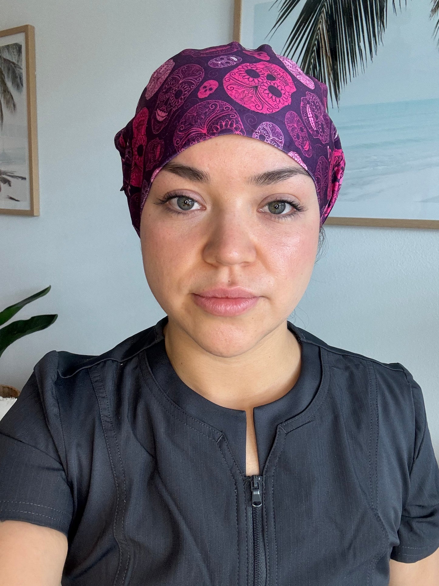 Scrub Hat - Skull