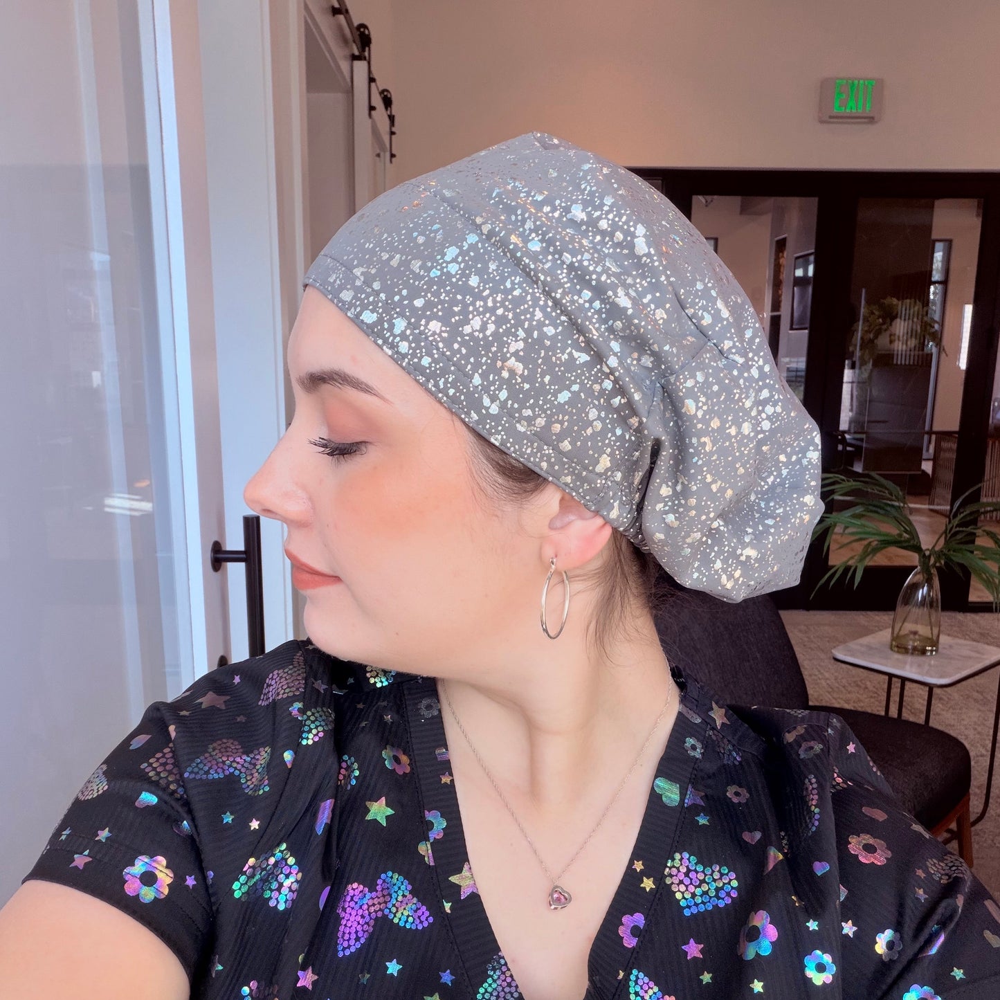 Scrub Hat - Flashes Glow
