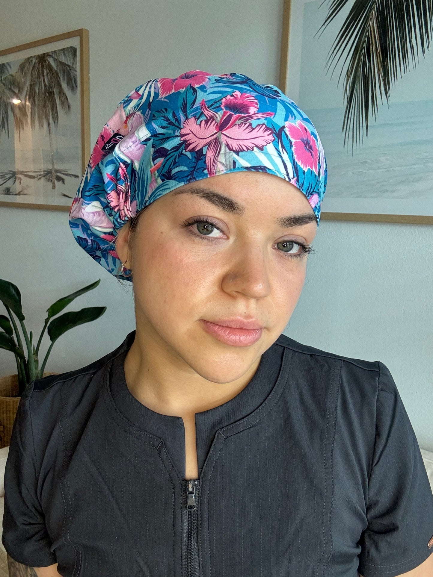 Scrub Hat - Orquidea
