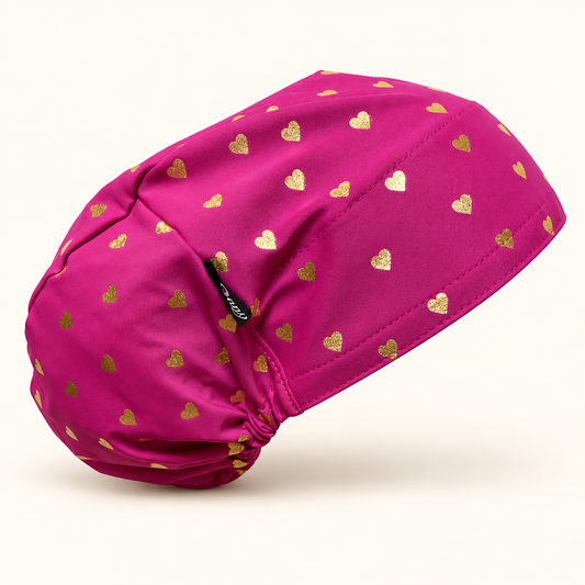 Hearts | Anti-Slip Scrub Cap