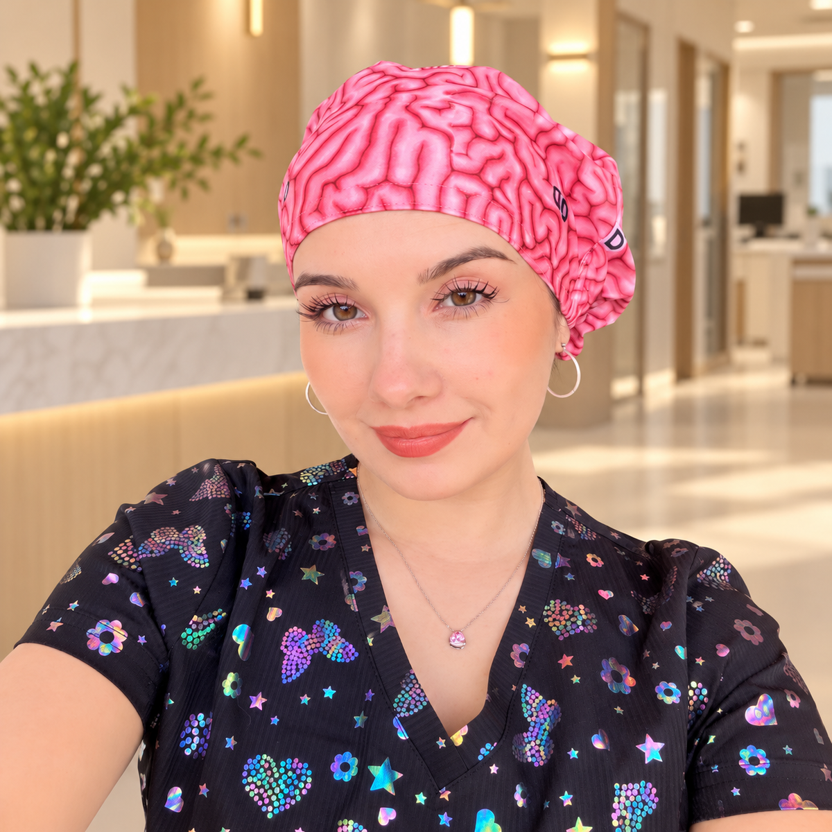 Brain | Anti-Slip Scrub Cap