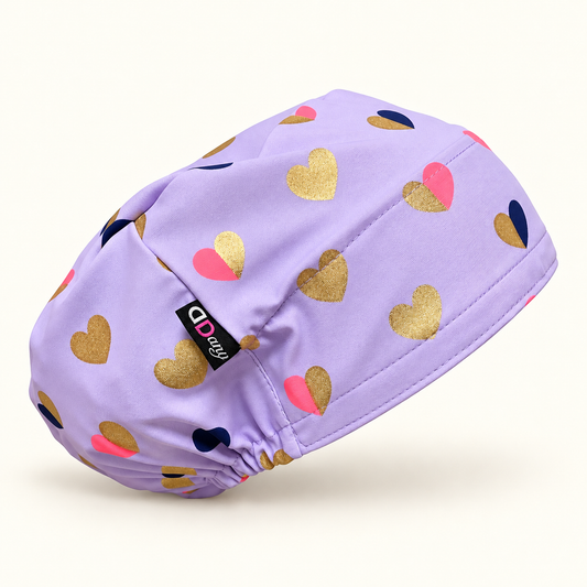 Lilac Glow | Anti-Slip Scrub Cap
